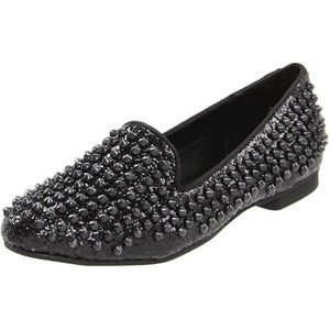 Steve Madden Studlyy studded sequin flats